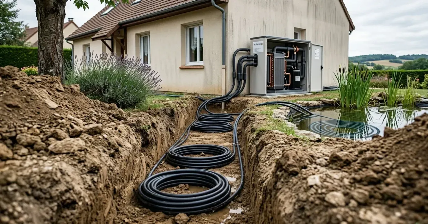 Pompe à chaleur géothermique à Colombes